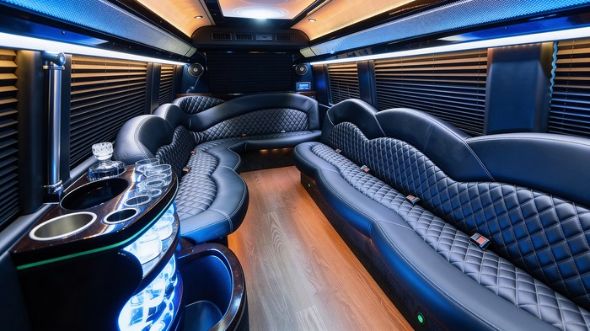 honolulu sprinter limousine interior