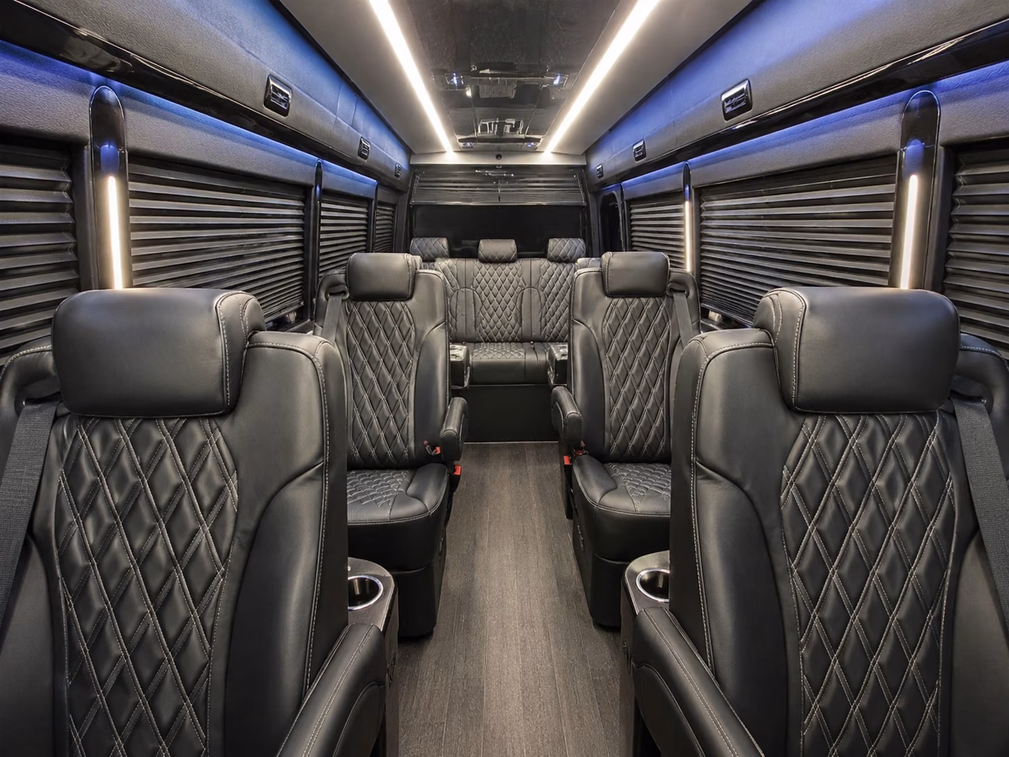 honolulu 15 passenger sprinter van inside