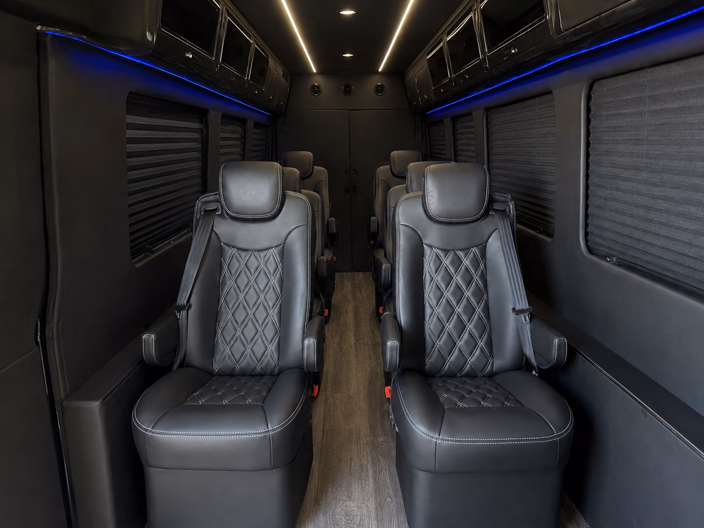 honolulu 15 passenger sprinter van interior