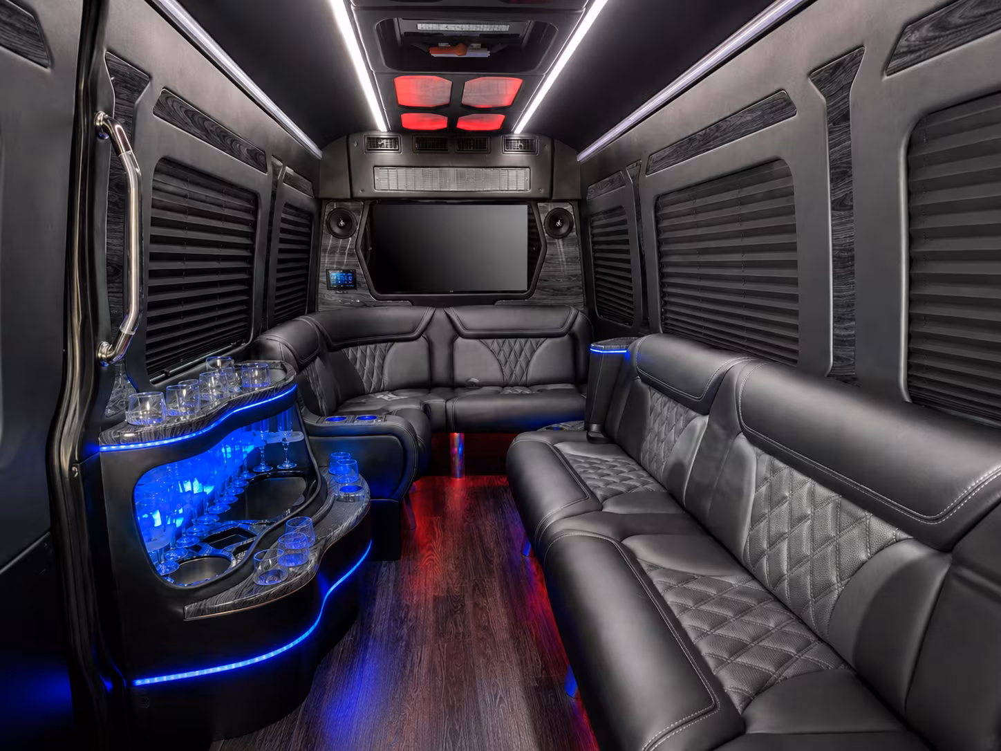 honolulu sprinter limousine inside